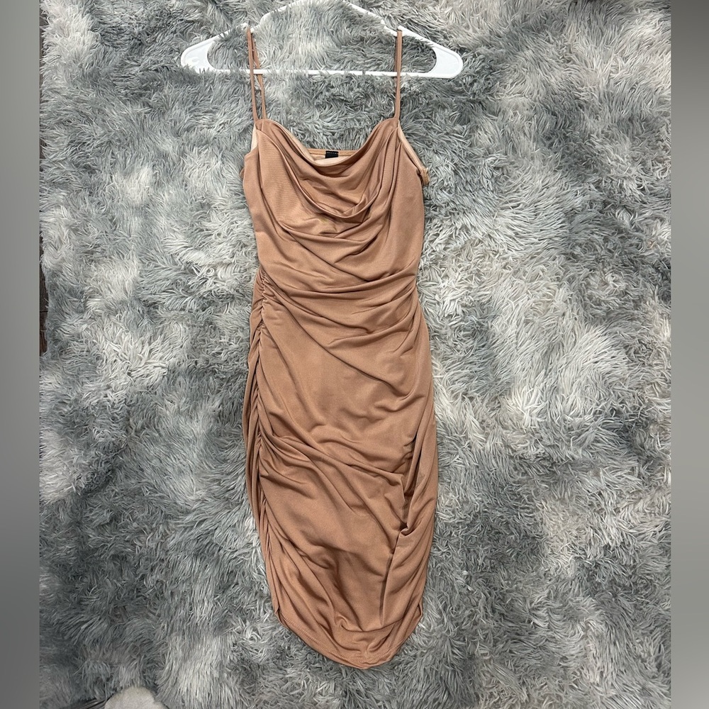Windsor nude mini dress